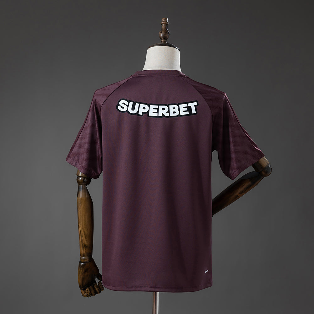 Sao Paulo 26/27 Keepers Shirt - Deep Burgundy