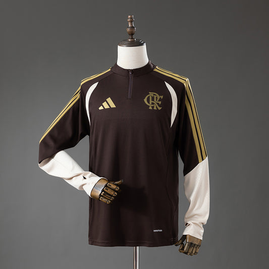 Flamengo 26/27 Lange Mouwen Trainingsshirt Brown