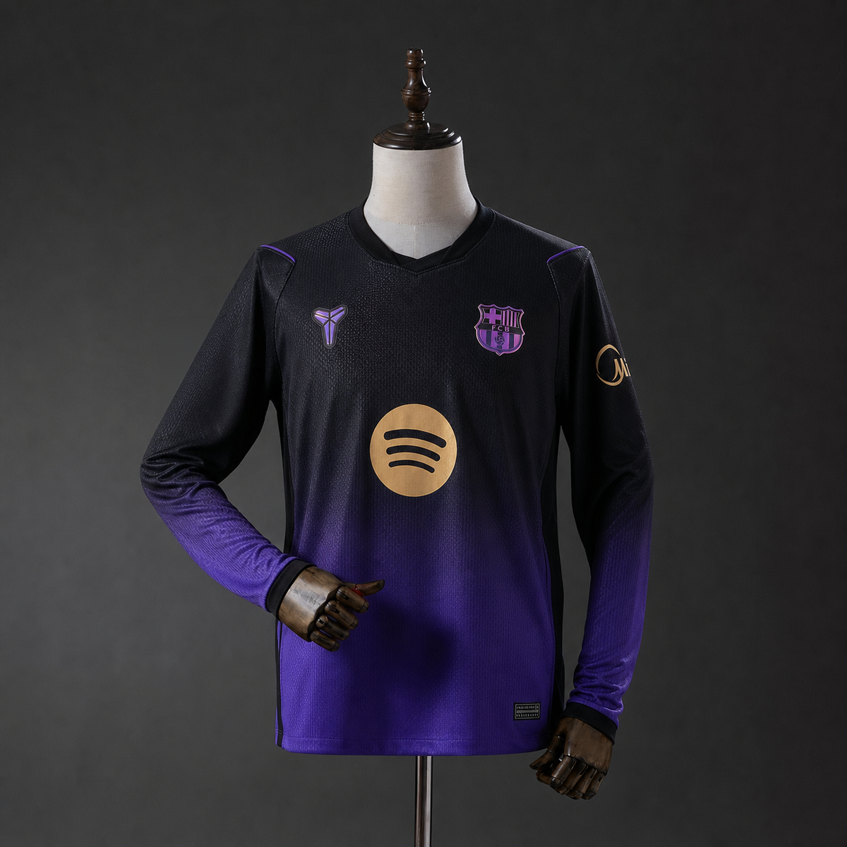 Barcelona x Kobe Bryant 26/27 Uit Lange Mouwen Shirt