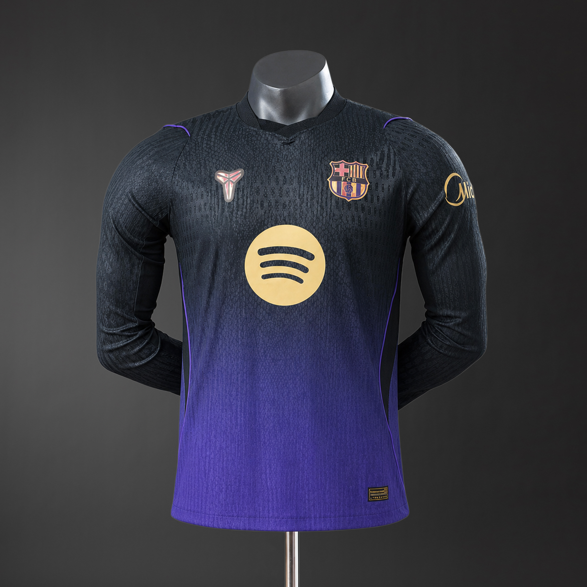 Barcelona x Kobe Bryant 26/27 Uit Spelersversie Lange Mouwen Shirt