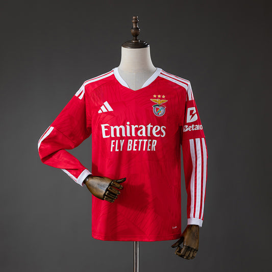Benfica 26/27 Thuis Lange Mouwen Shirt