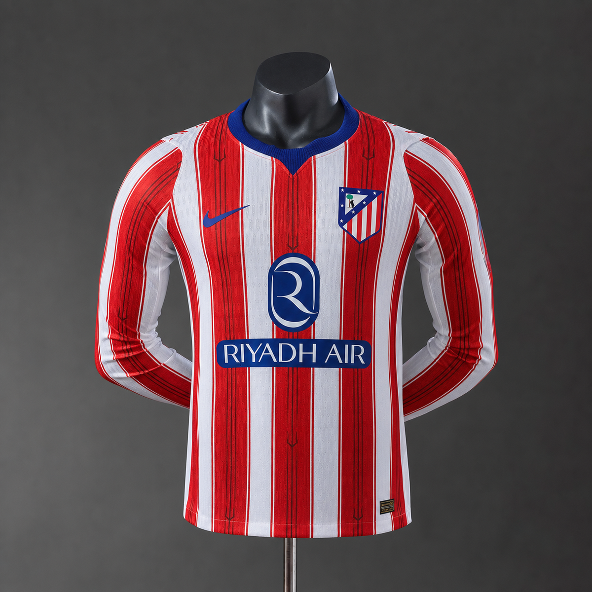 Atletico Madrid 26/27 Thuis Spelersversie Lange Mouwen Shirt