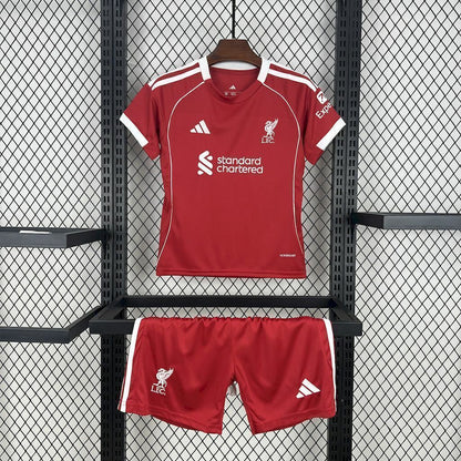 25/26 Liverpool FC Home Kit Kids Size
