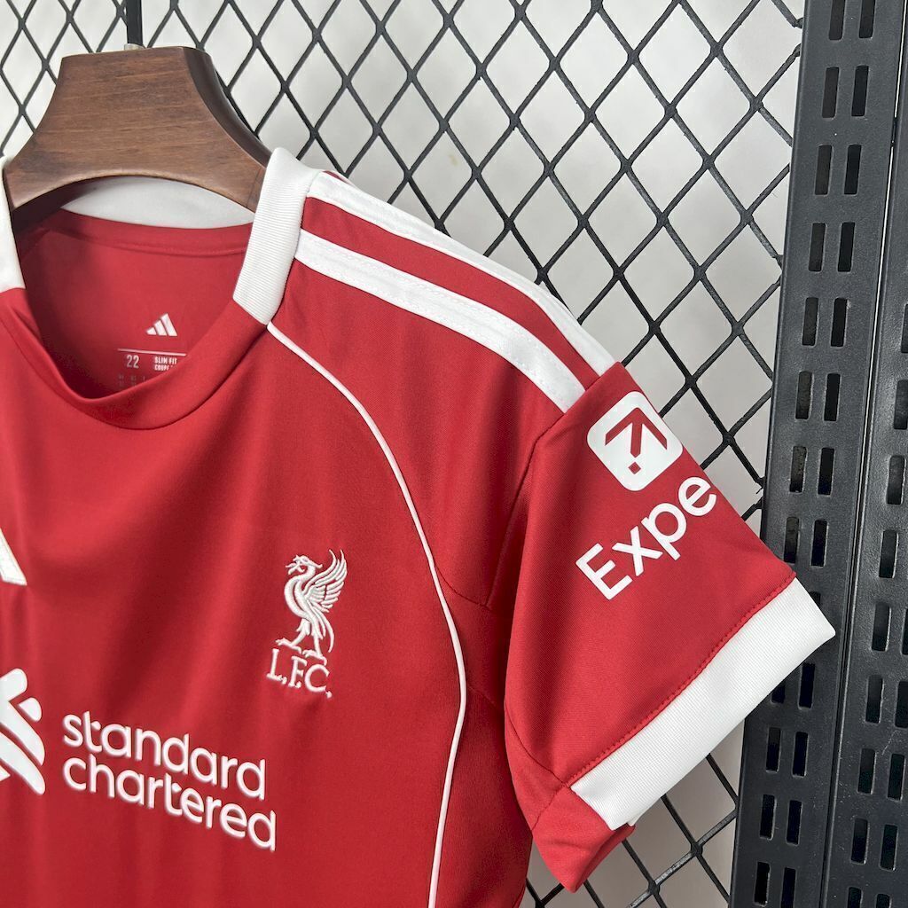 25/26 Liverpool FC Home Kit Kids Size