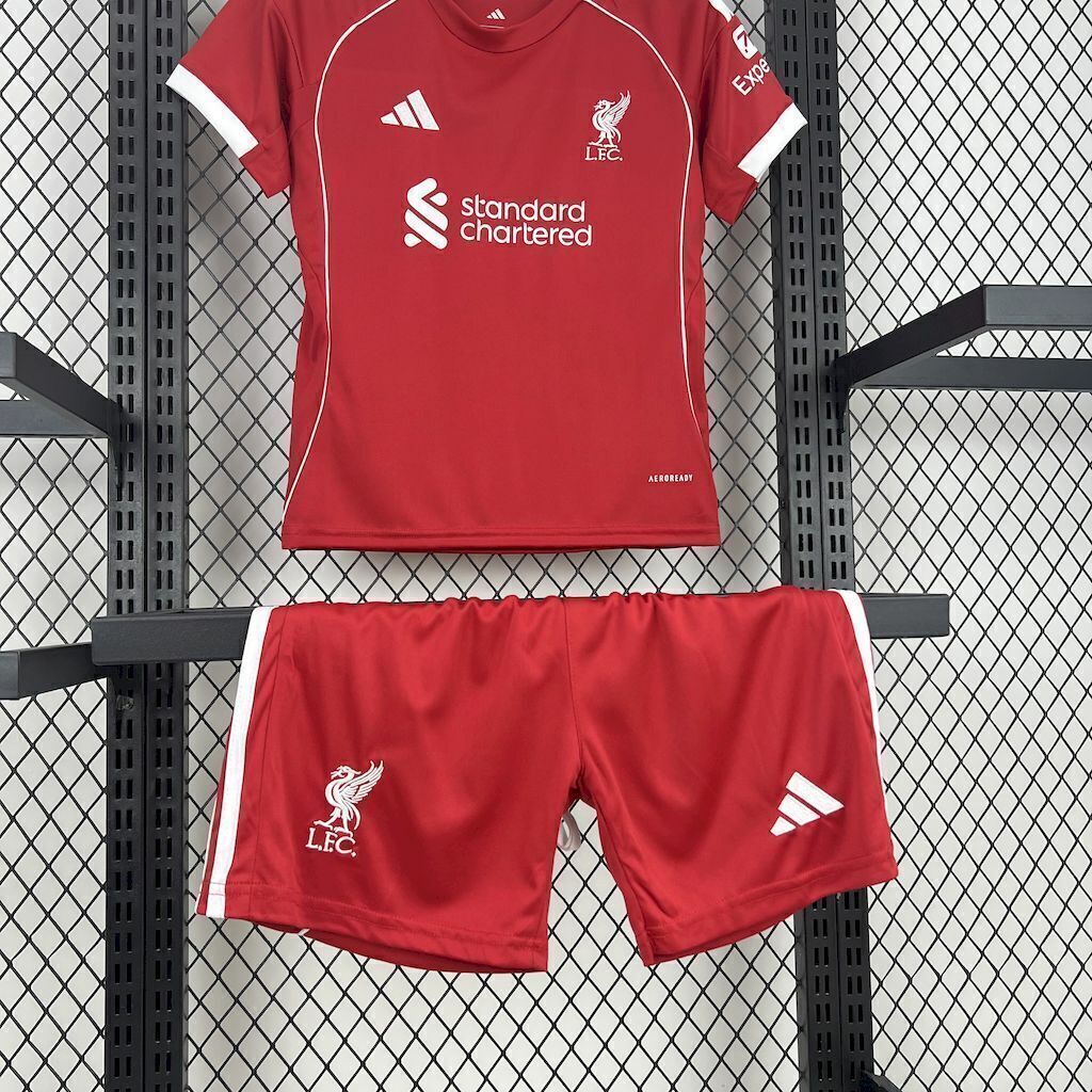 25/26 Liverpool FC Home Kit Kids Size