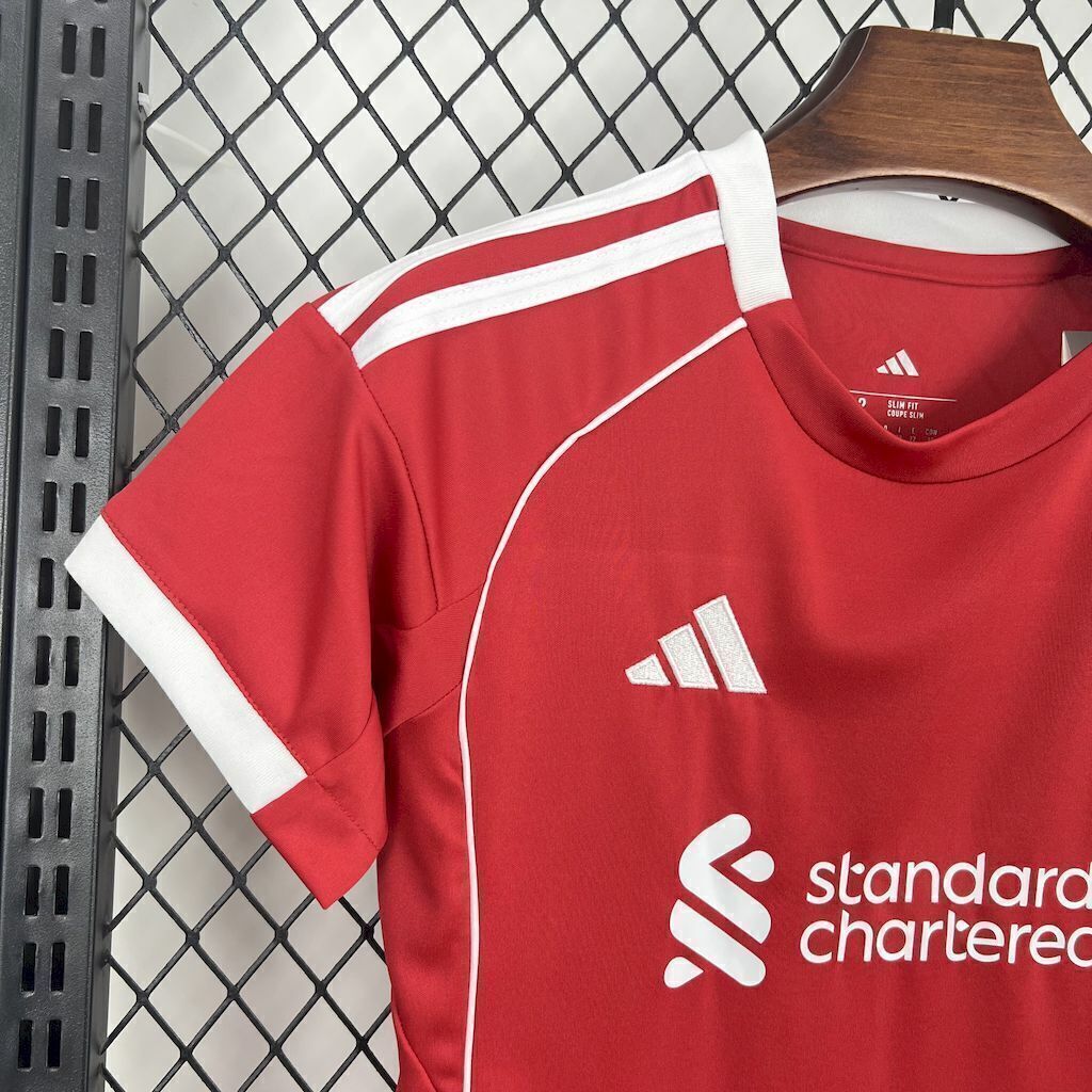 25/26 Liverpool FC Home Kit Kids Size