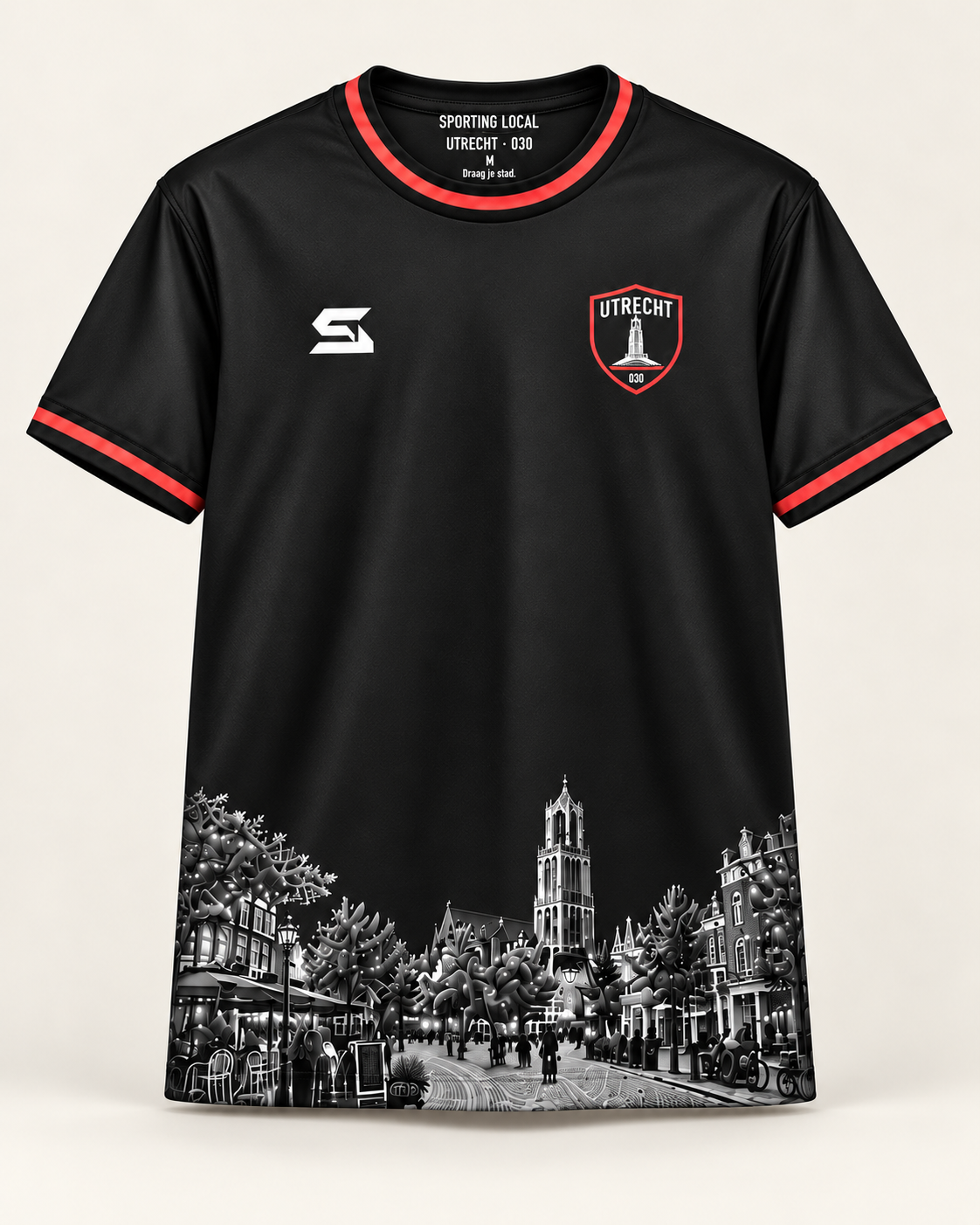 Utrecht 030 Shirt – voorkant