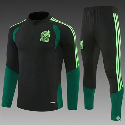 25/26 Mexico Zwart Groen Trainingspak